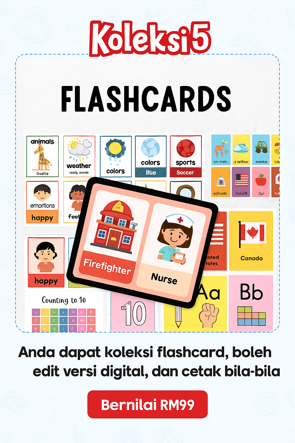 koleksi 5 kids worksheet